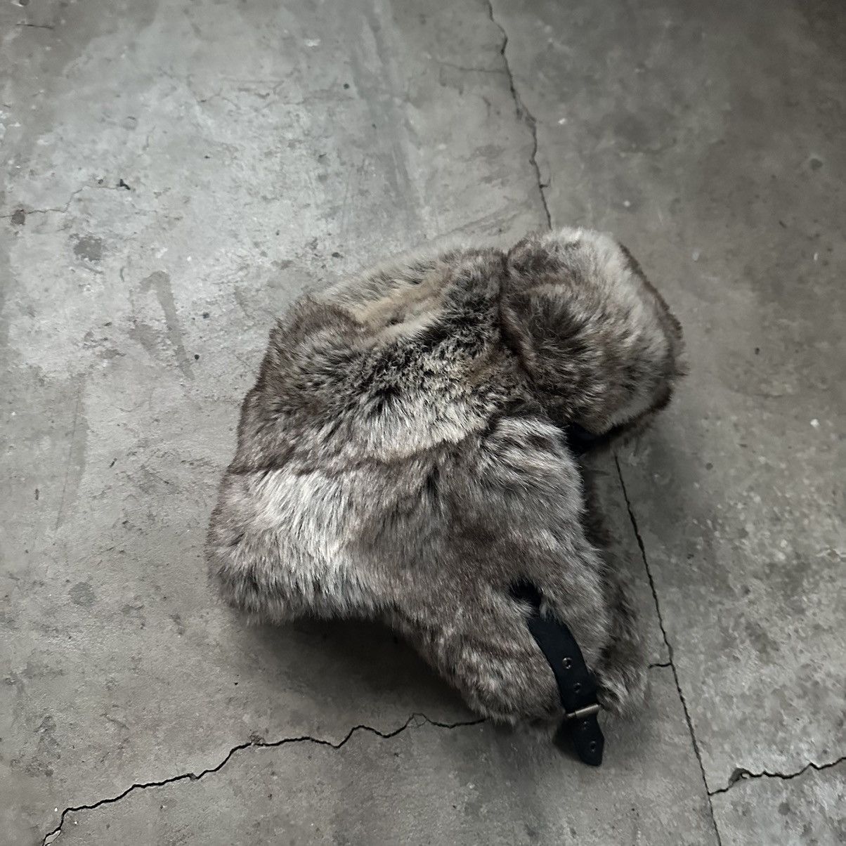 Vintage Y2K Faux Fur Ushanka Vintage Fuzzy Warm Trapper Hat Size ONE SIZE - 5 Thumbnail