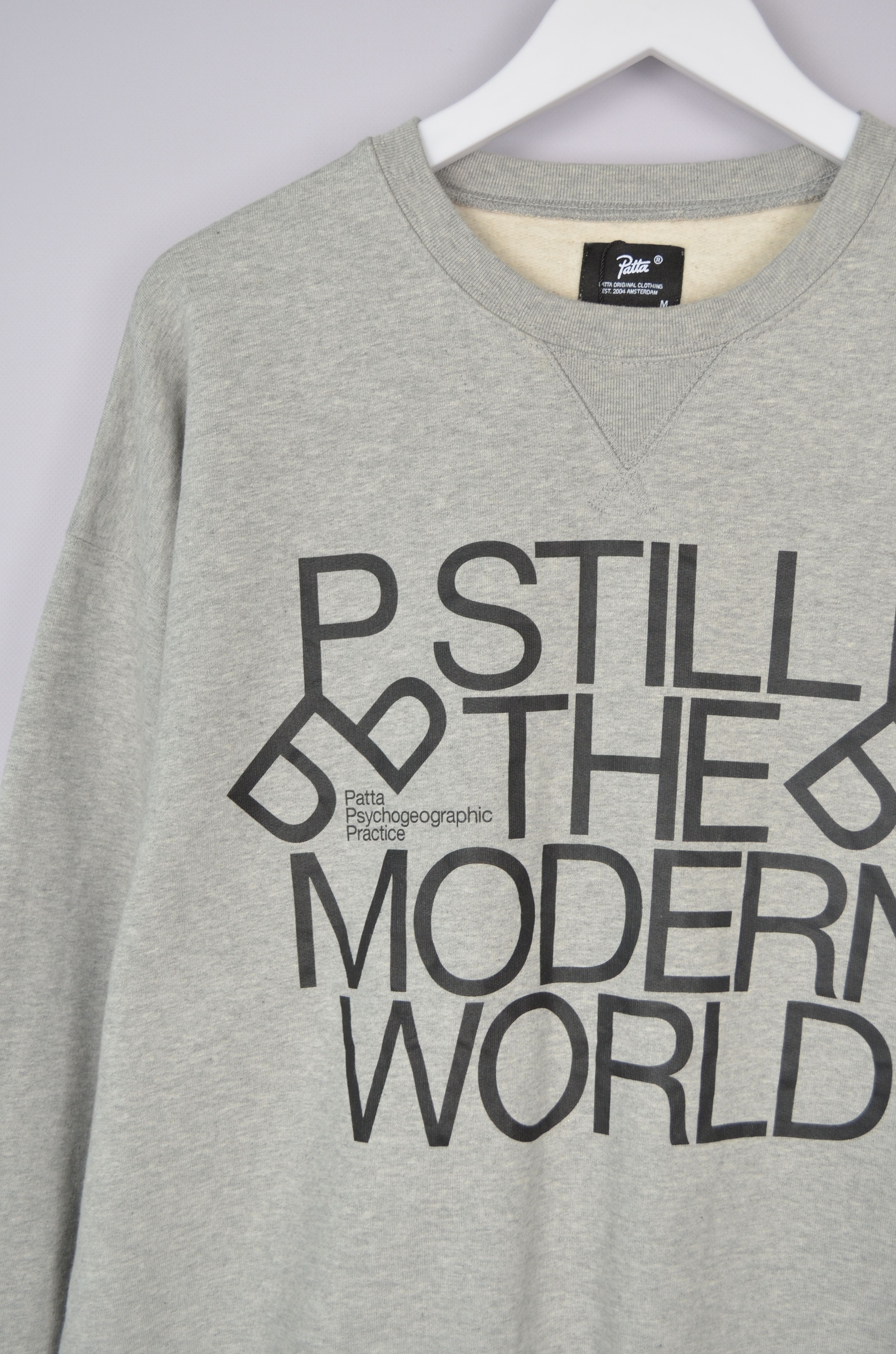 Designer × Patta Patta x Experimental Jetset Crewneck Sweatshirt Grey Size M Size US M / EU 48-50 / 2 - 5 Thumbnail