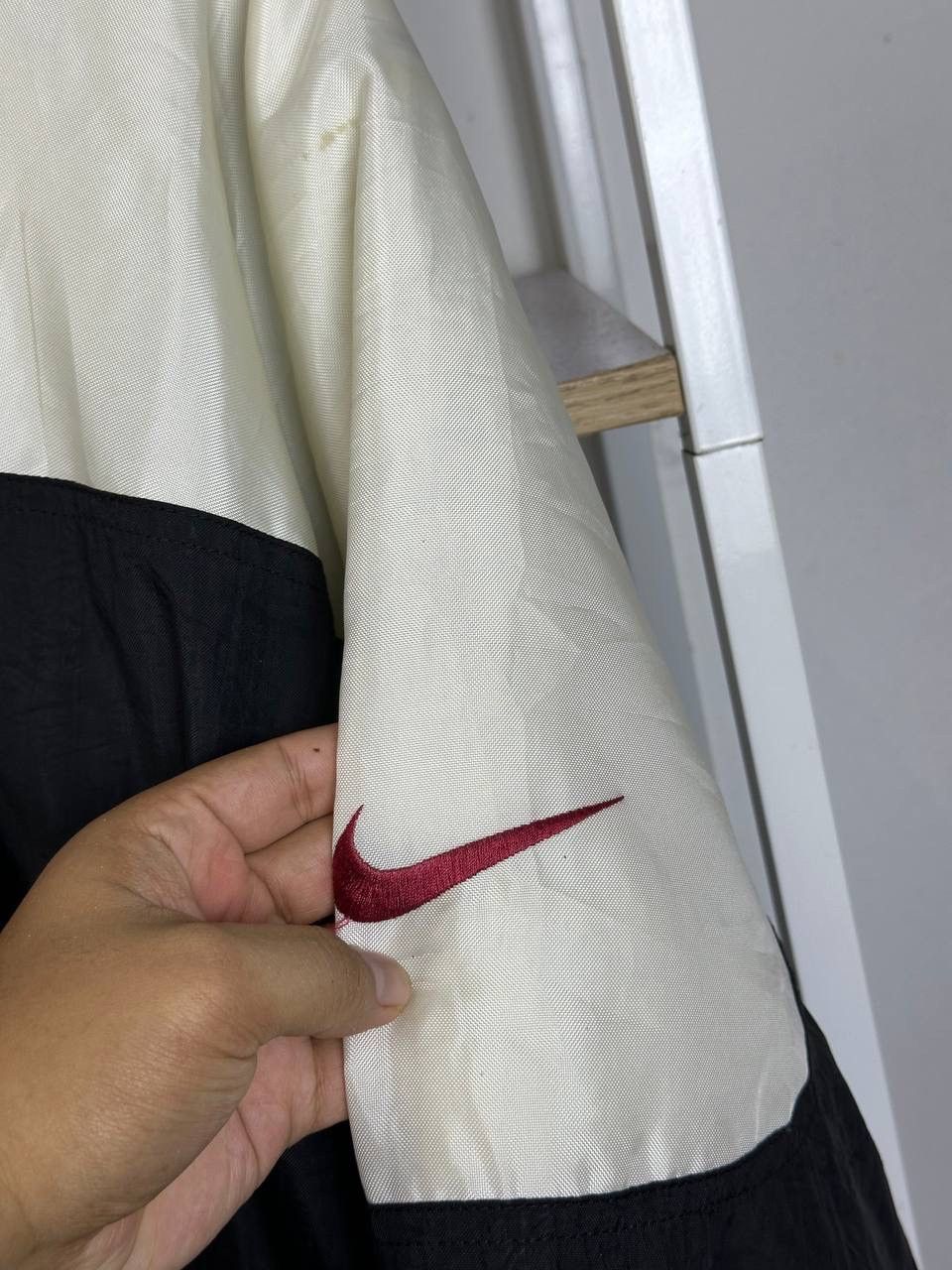 Nike × Vintage RARE VINTAGE NIKE LONG JACKET NICE DESIGN Size US L / EU 52-54 / 3 - 6 Thumbnail
