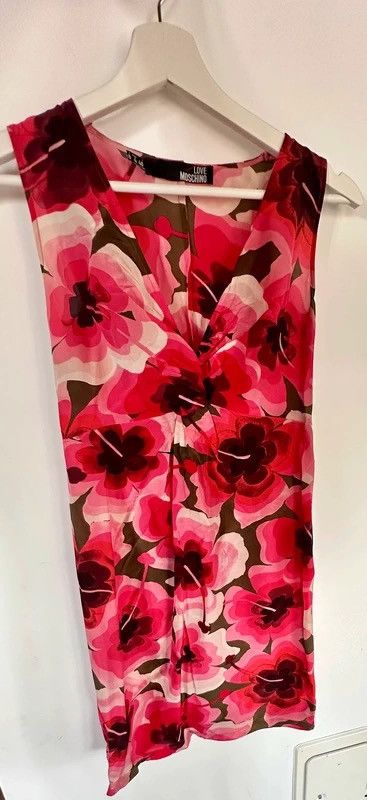 Love Moschino Love moschino xs 34 silk pink red Size XS / US 0-2 / IT 36-38 - 5 Thumbnail