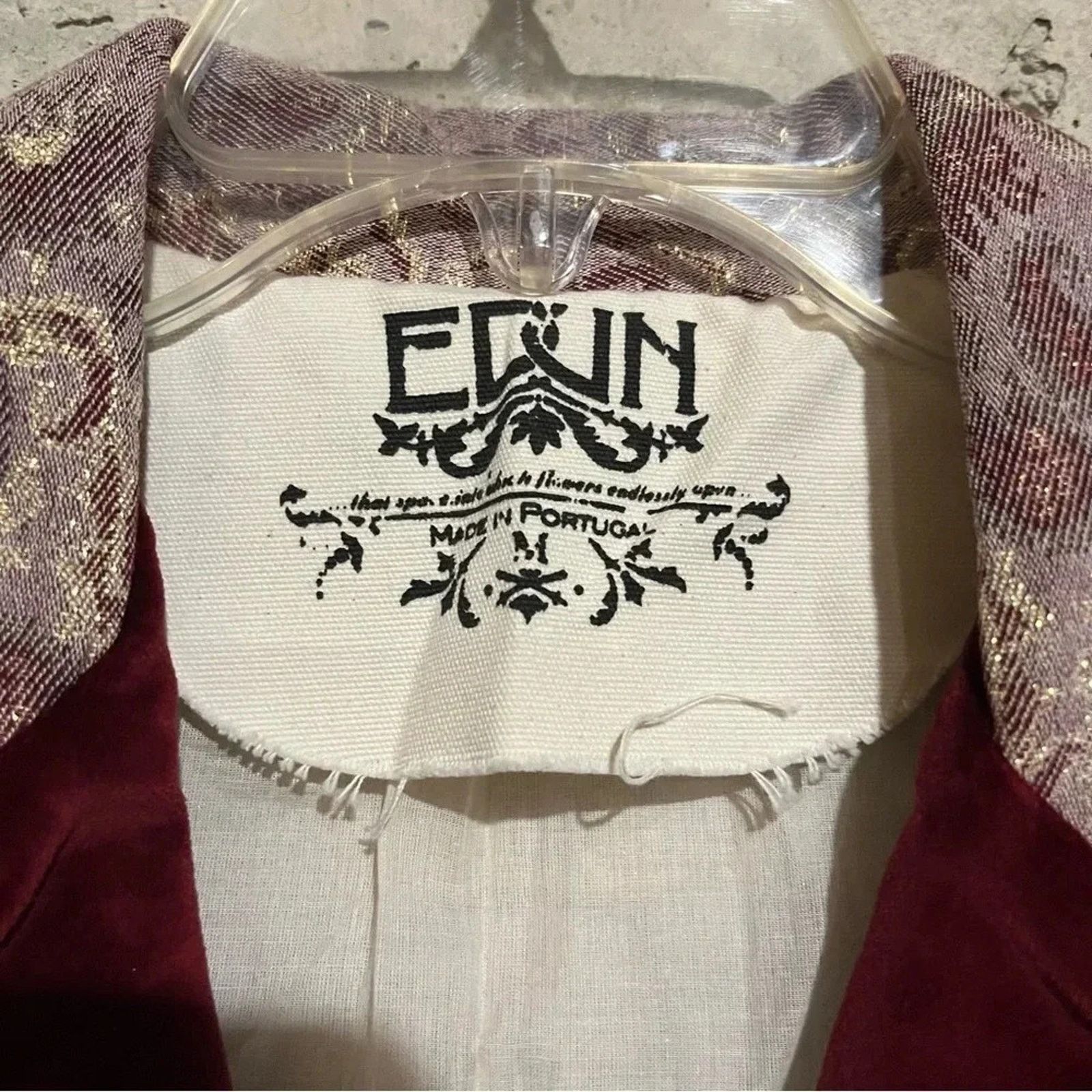 EDUN Edun Floral Print Three Button Blazer 3/4 Sleeves Sz M Size M / US 6-8 / IT 42-44 - 5 Thumbnail