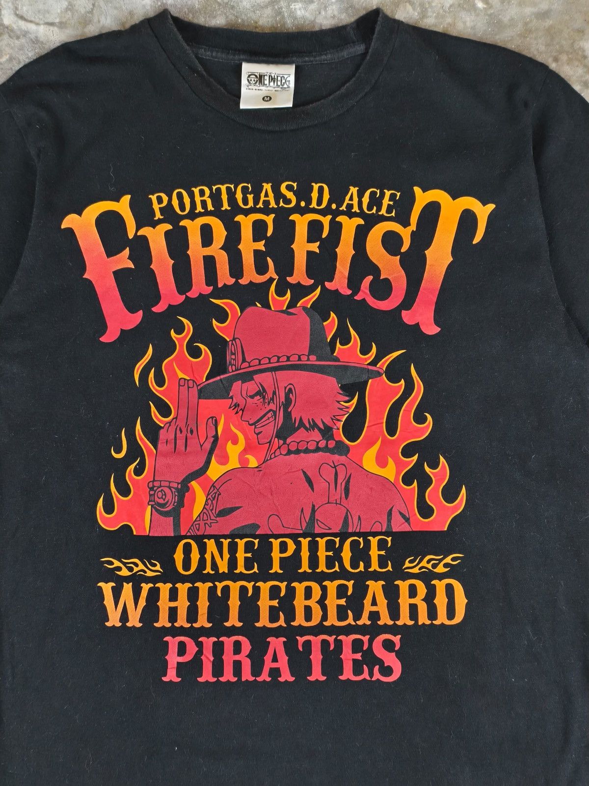 Anime One Piece Portgas D Ace T-Shirt Size US M / EU 48-50 / 2 - 4 Thumbnail