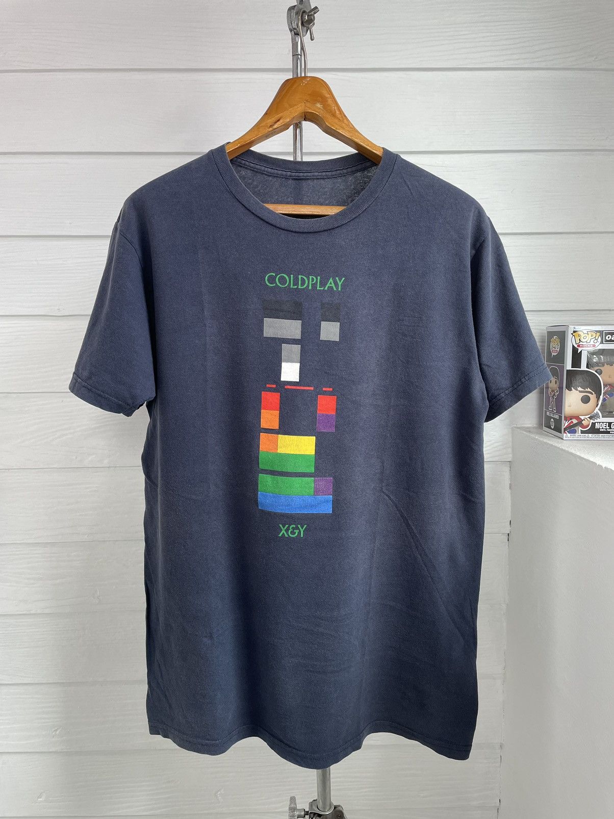 Band Tees × Vintage VINTAGE COLDPLAY X&Y ALBUM T-SHIRT Size US L / EU 52-54 / 3 - 1 Thumbnail