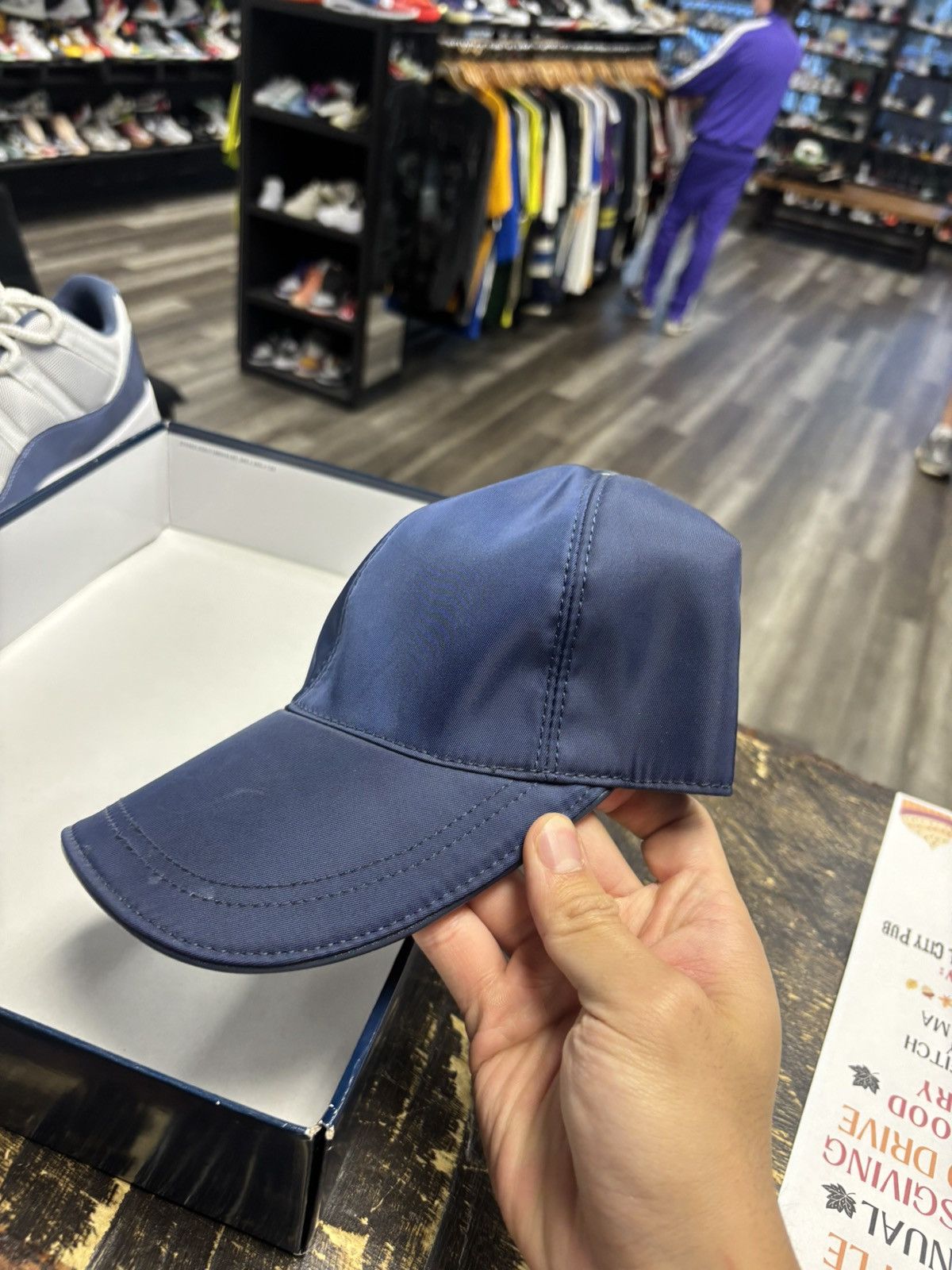Prada Prada symbole hat Size ONE SIZE - 2 Thumbnail