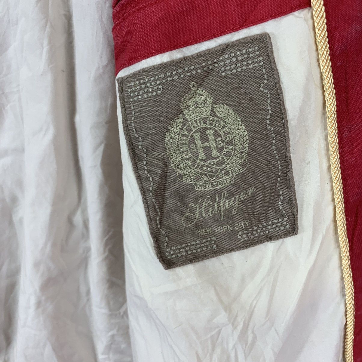 Tommy Hilfiger VINTAGE TOMMY HILFIGER COTTON ZIPPER JACKET Size US L / EU 52-54 / 3 - 8 Thumbnail
