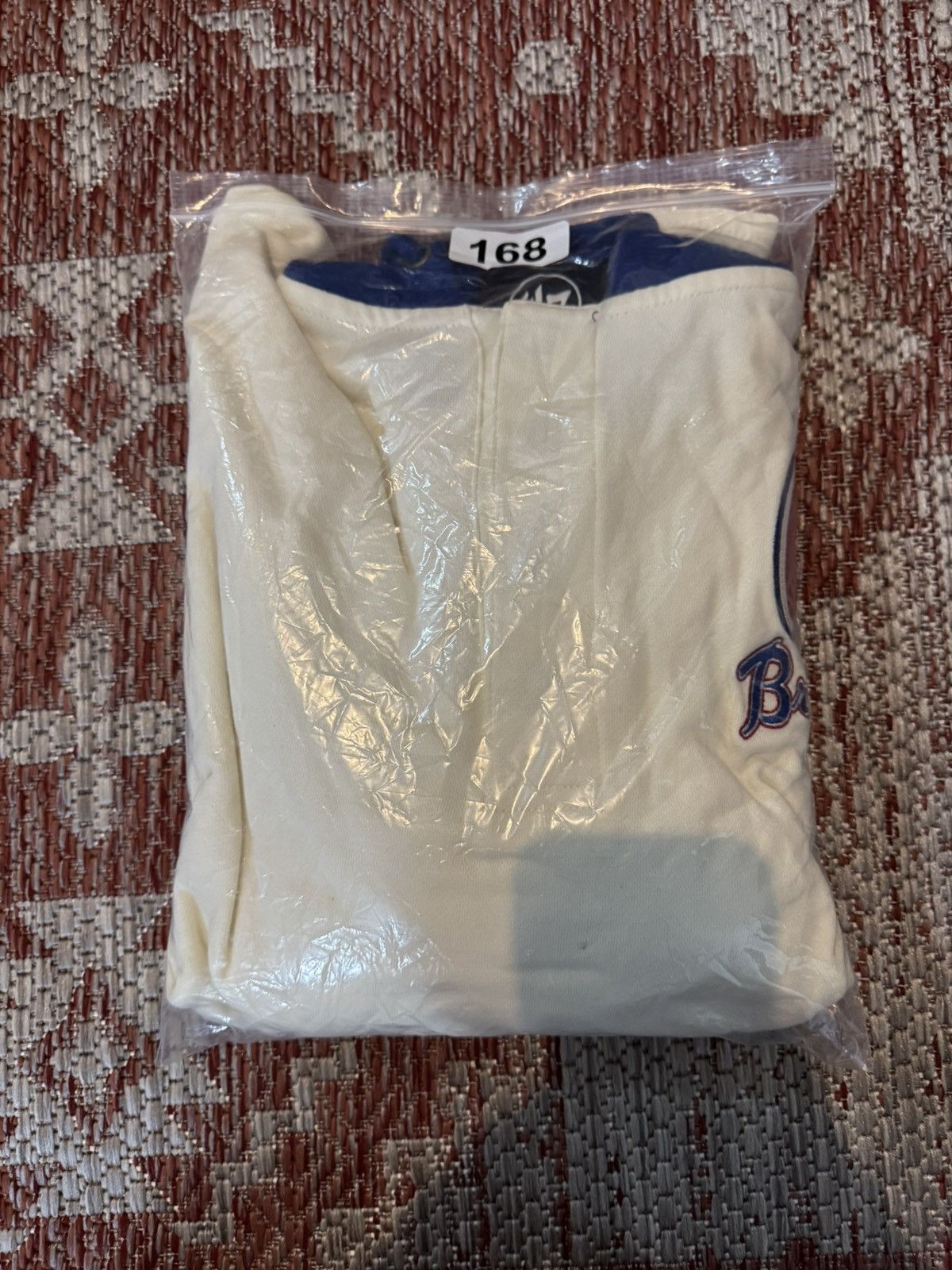 47 Brand Atlanta Braves white and blue hoodie size Large 47 Brand Size US L / EU 52-54 / 3 - 5 Thumbnail