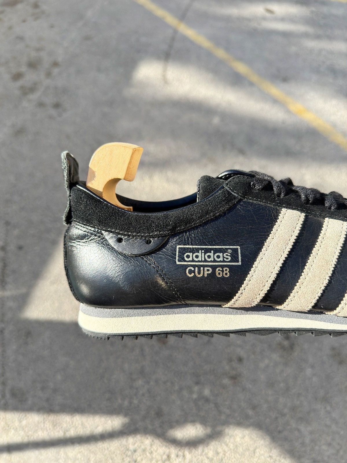 Adidas Archive Adidas CUP 68 (2007) Leather Sneakers Size US 11.5 / EU 44-45 - 2 Thumbnail