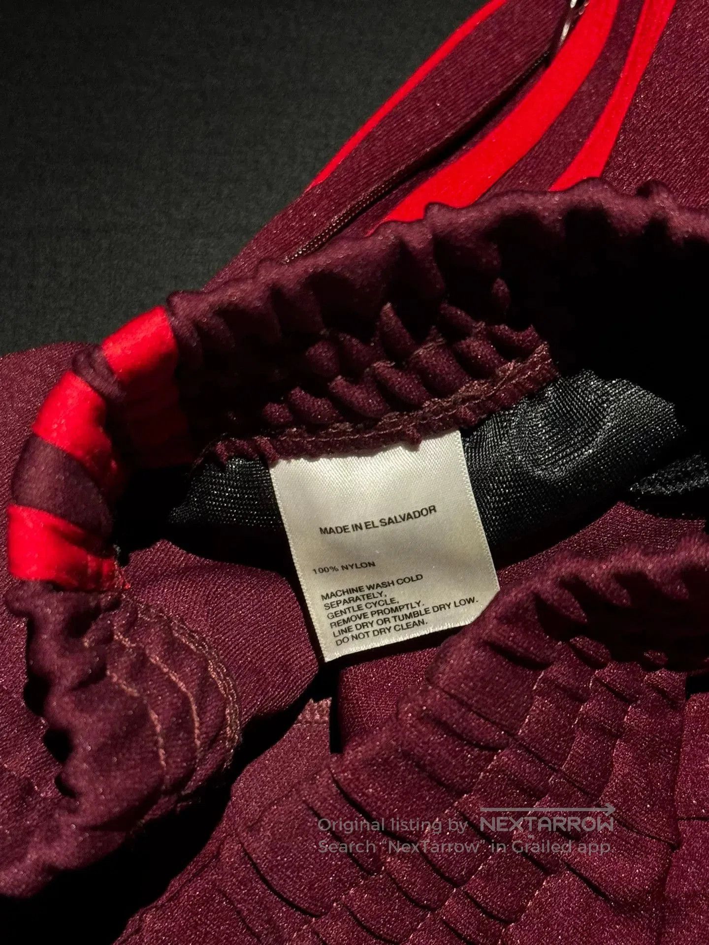 Yeezy Yeezy Calabasas Track Pants Maroon. Size US 26 / EU 42 - 5 Thumbnail