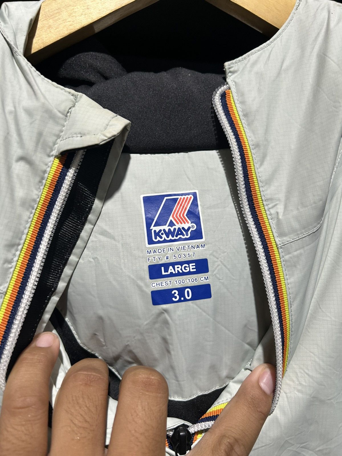 K-Way Kway jacket Size US L / EU 52-54 / 3 - 3 Thumbnail