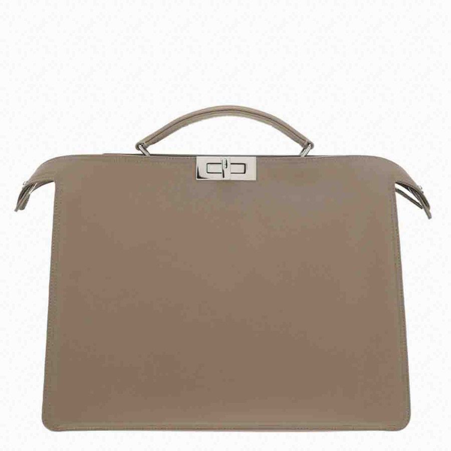Fendi o1d2blof0226 Size: OS / Nylon Medium Bag in Beige Size ONE SIZE - 1 Thumbnail