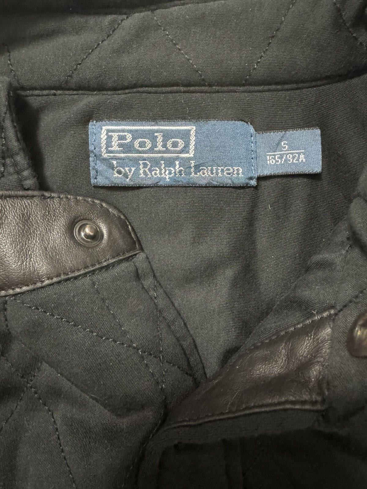 Polo Ralph Lauren × Vintage Polo by Polo Ralph Lauren Padding + Leather Snap Button Size US S / EU 44-46 / 1 - 6 Thumbnail