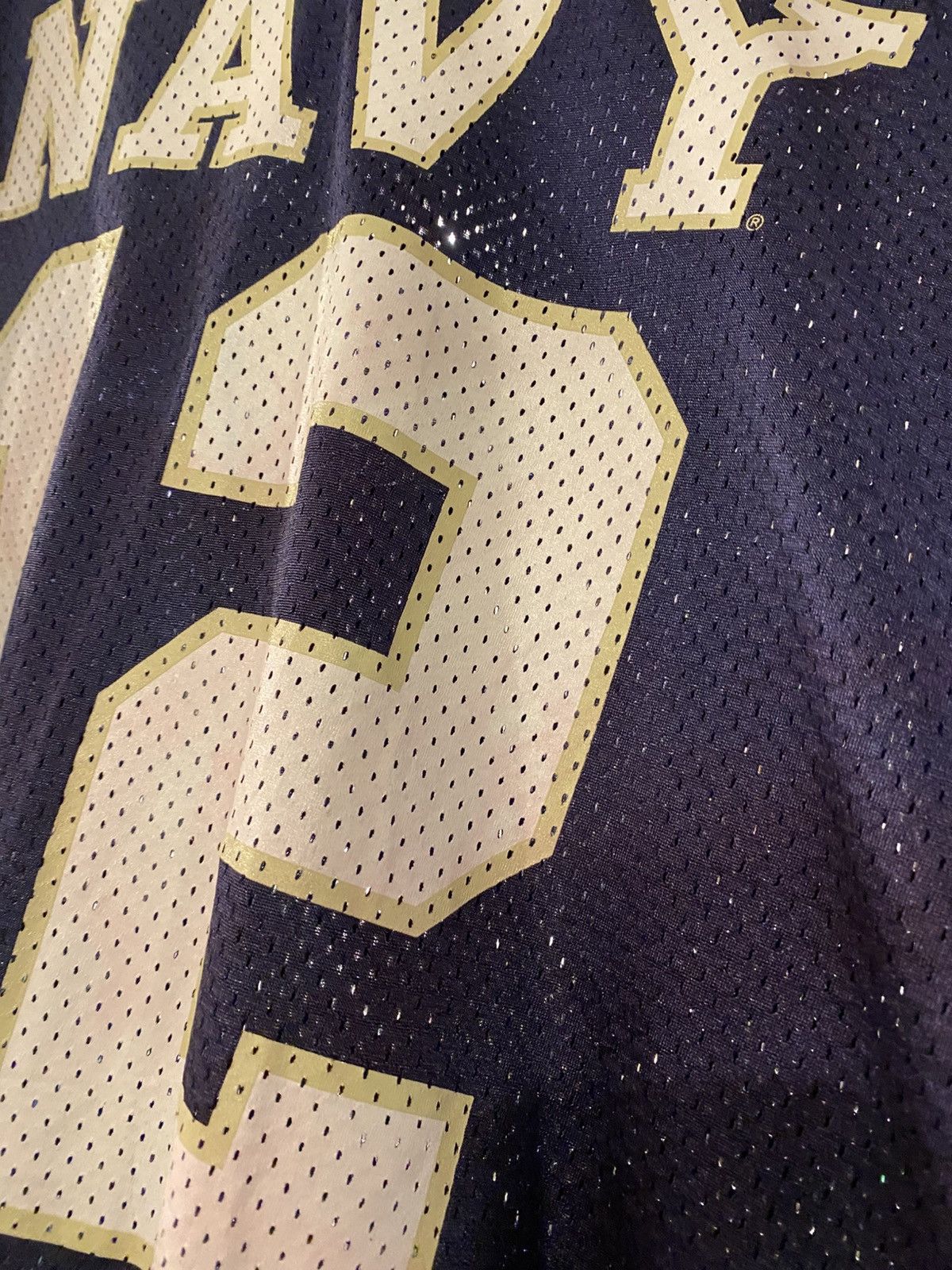 Nike Title: Vintage Nike Navy Midshipmen Football Jersey Size US M / EU 48-50 / 2 - 5 Thumbnail