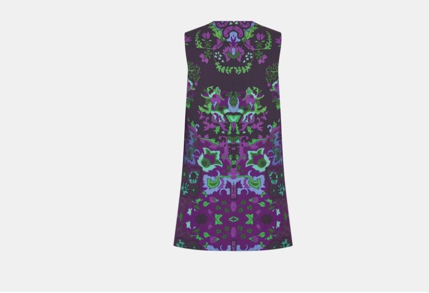 Dior o1w1db10824 Wool & Silk Radzimir Tunic in Multicolor Size S / US 4 / IT 40 - 2 Thumbnail