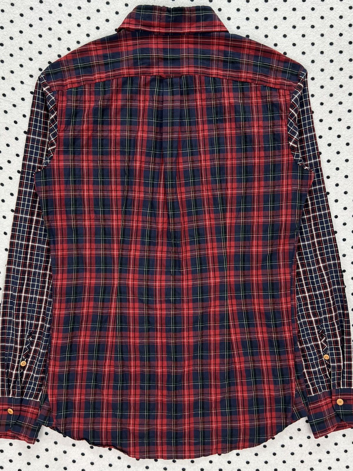 Kolor Kolor Beacon Reconstructed Plaid Shirt Size US S / EU 44-46 / 1 - 4 Thumbnail