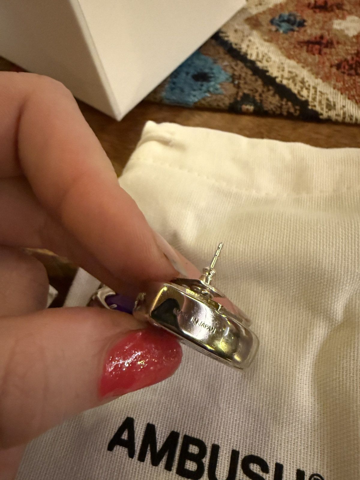 Ambush Design Ambush heart shaped earrings Size ONE SIZE - 3 Thumbnail