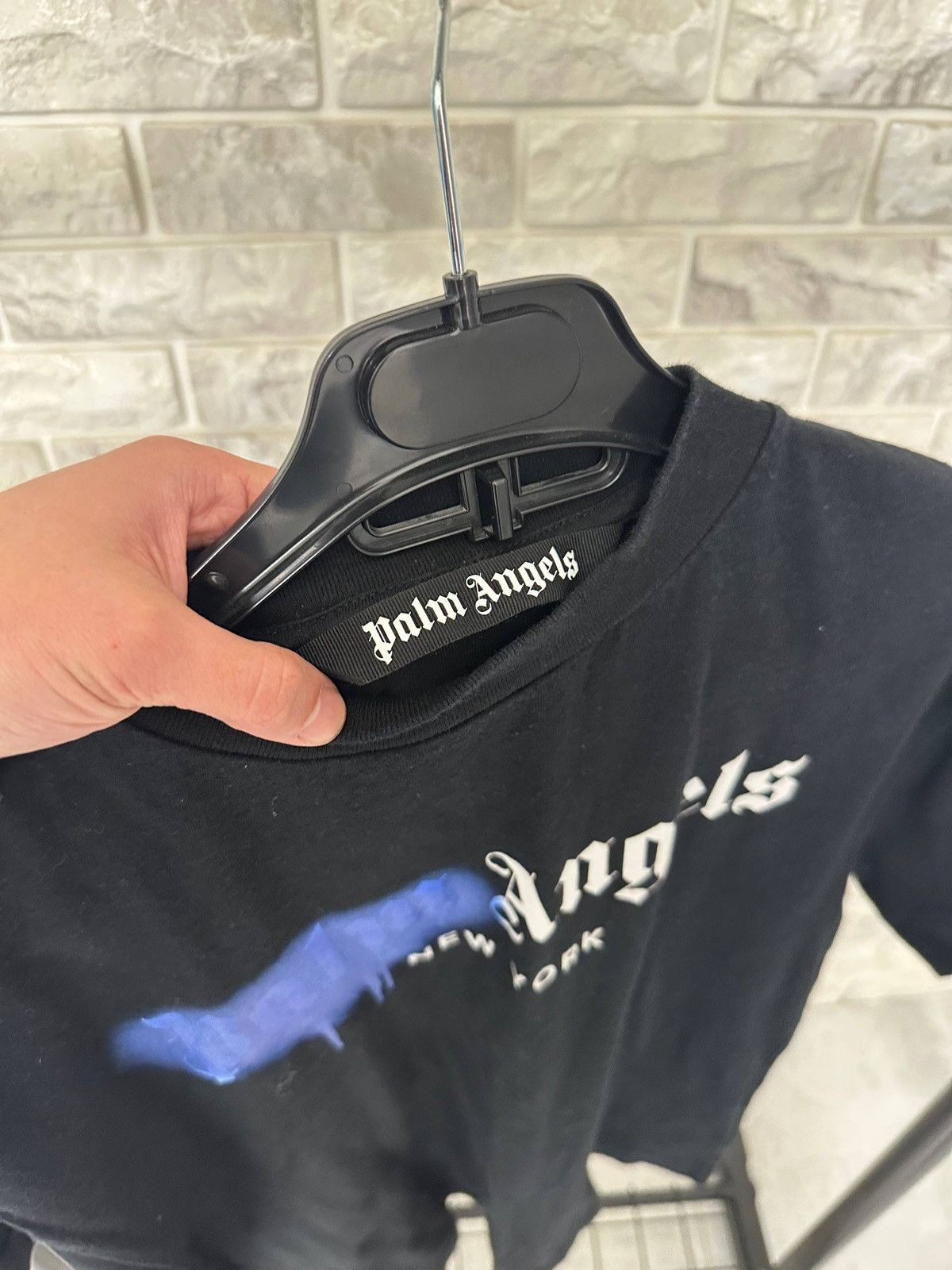 Palm Angels Palm Angels Sprayed T-shirt Size US XS / EU 42 / 0 - 3 Thumbnail