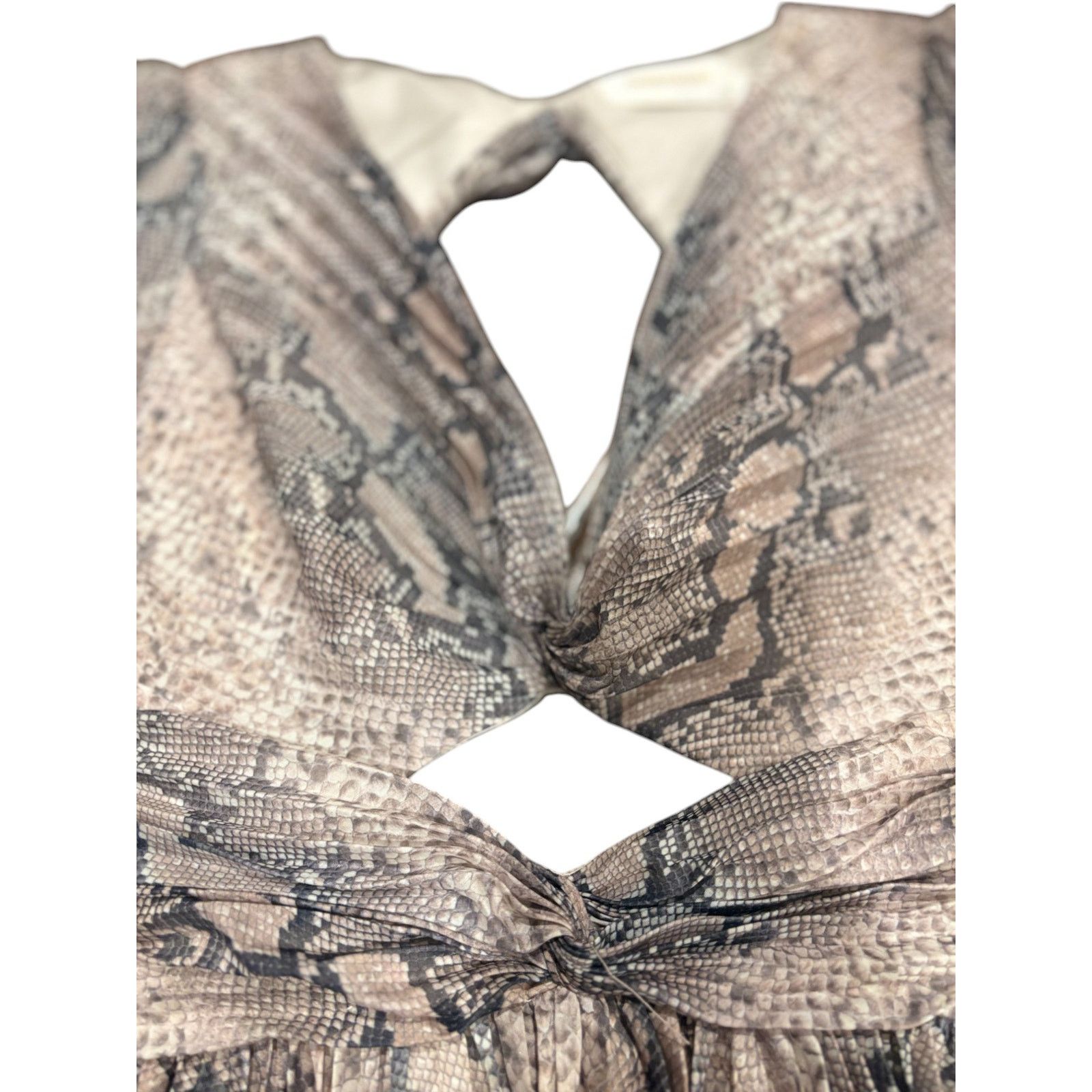 Zimmermann ZIMMERMANN Altered Corsage Pleated Asymmetric Dress 0 Size XS / US 0-2 / IT 36-38 - 8 Thumbnail