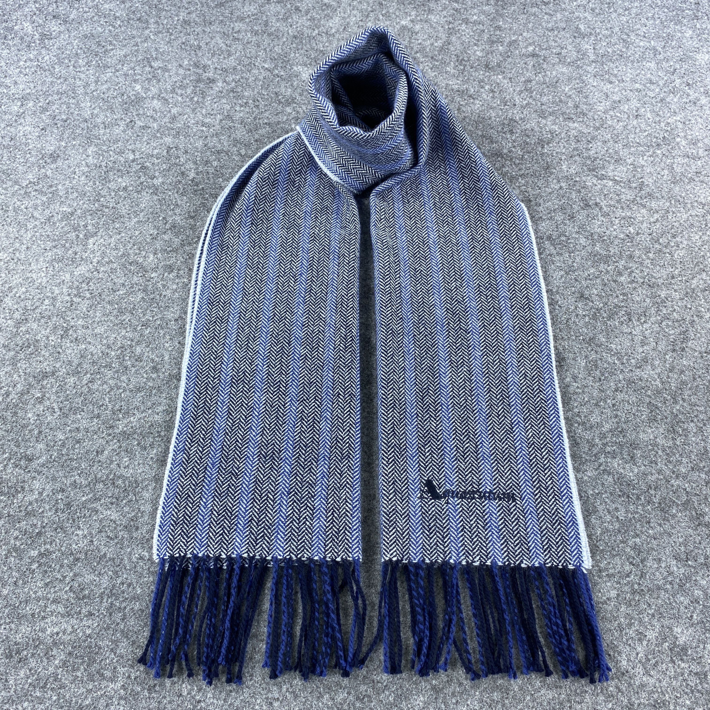 Aquascutum × Vintage Aquascutum Scarf # Muffler # Neckwear # D589 Size ONE SIZE - 1 Thumbnail