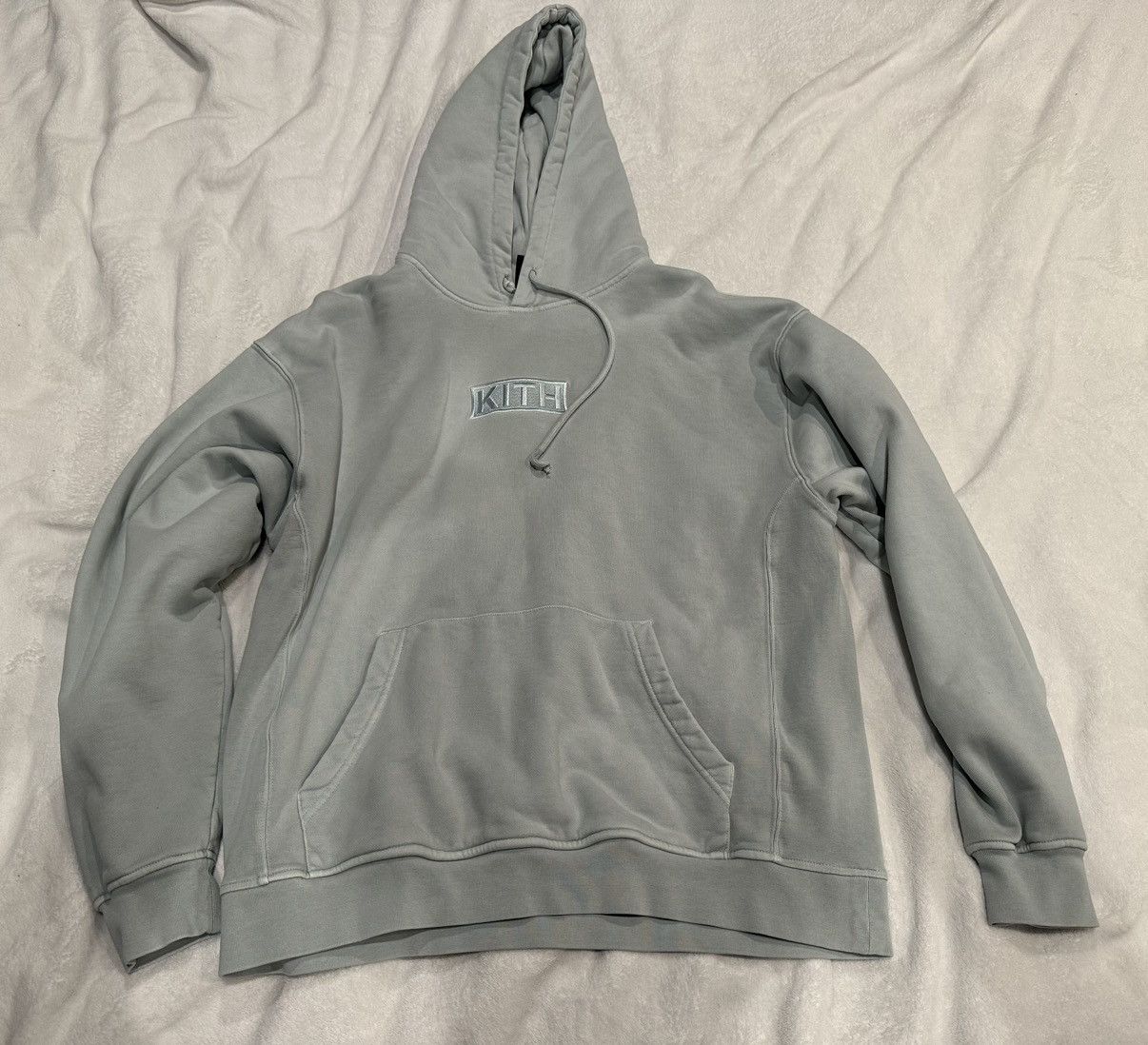 ロスで購入KITH WILLIAMS III CONTRAST HOODIE