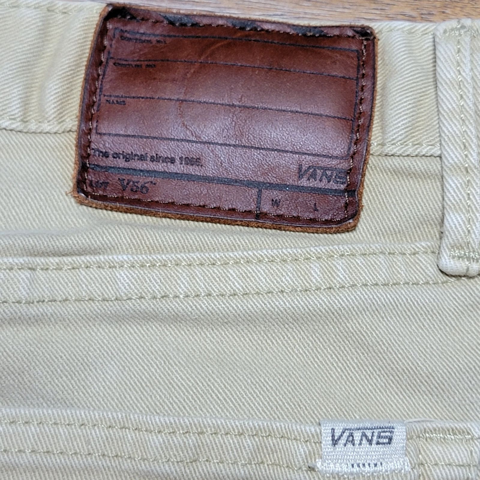 Vans VANS "Custom Made For You" Straight Khaki w/ Button Fly - 36 Size US 36 / EU 52 - 6 Thumbnail