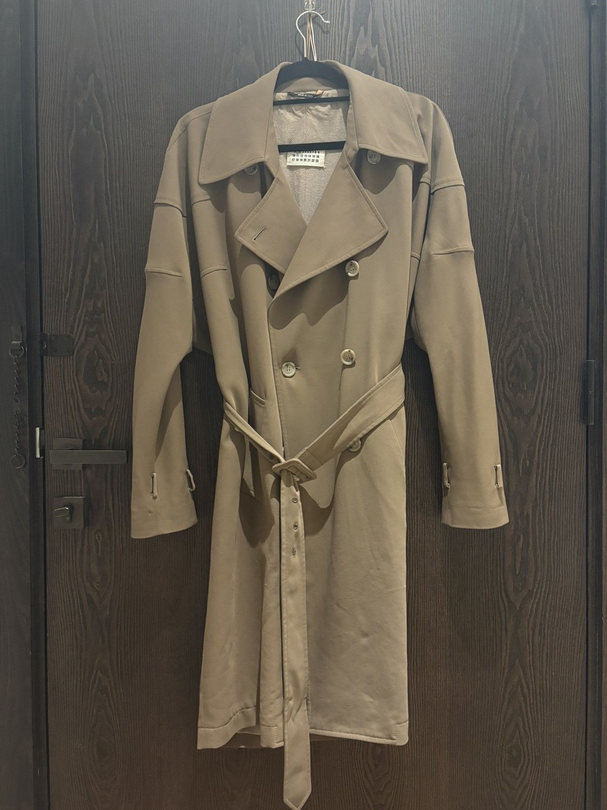 Maison Margiela Maison Martin Margiela women trench coat draped batwing Size M / US 6-8 / IT 42-44 - 1 Thumbnail