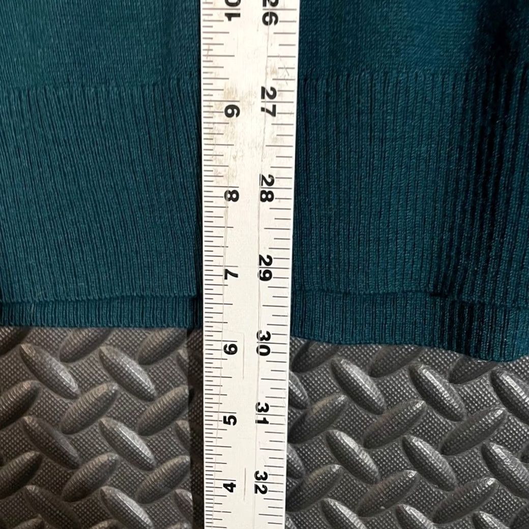 Apt. 9 APT.9 Merino Wool Green V-Neck Knit Pullover Sweater Men XXL Big & Tall NWT Size US XXL / EU 58 / 5 - 5 Thumbnail