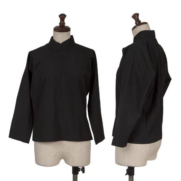 Comme des Garcons Comme Des Garcons Black Retro Chinese Design Top Size S / US 4 / IT 40 - 1 Thumbnail