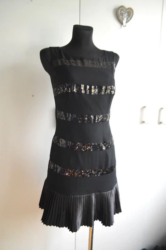Other Bicici 100% silk dress black Size S / US 4 / IT 40 - 2 Thumbnail