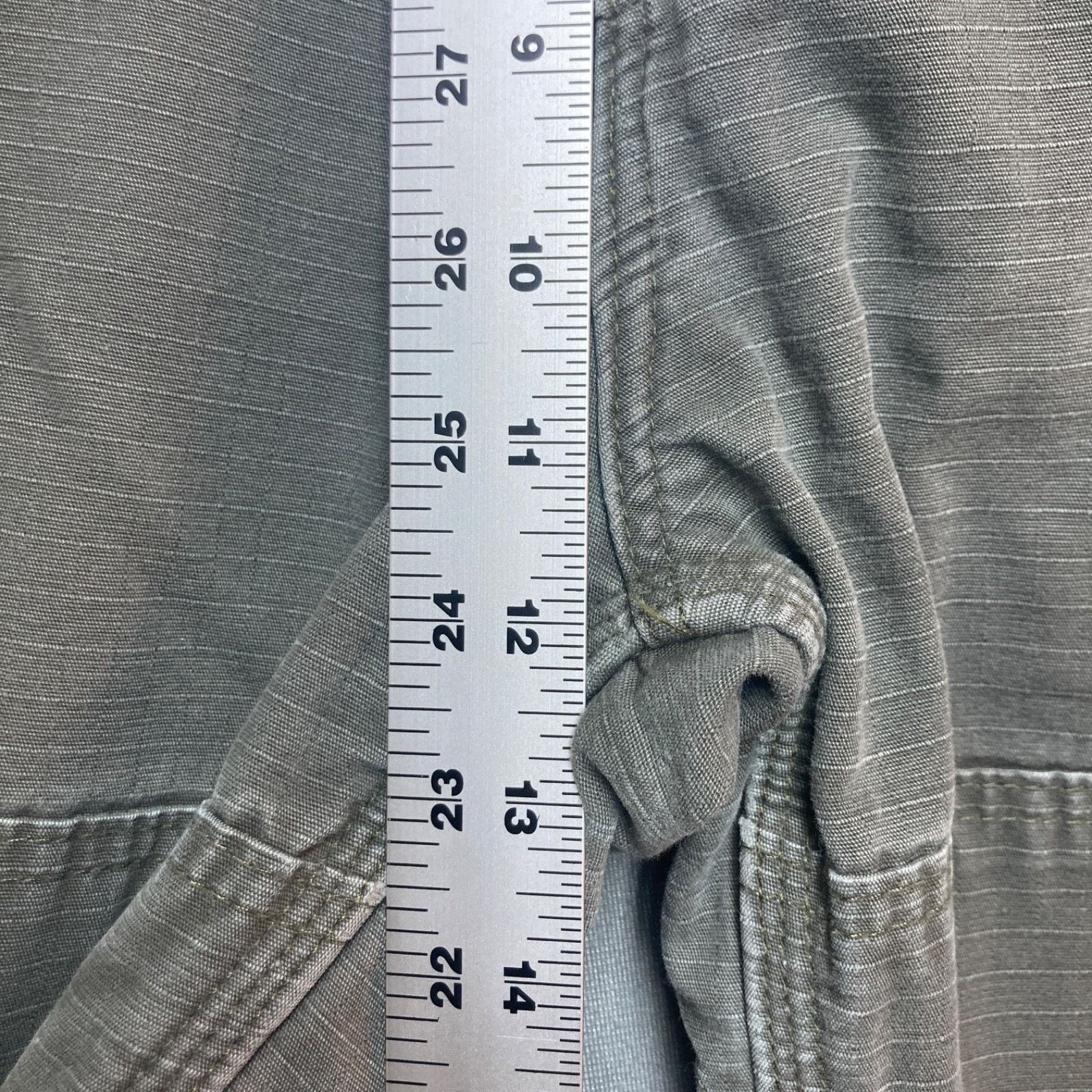 Carhartt Carhartt Cargo Pants 36x34 Green Ripstop Plaid Flannel Lined Size US 36 / EU 52 - 6 Thumbnail
