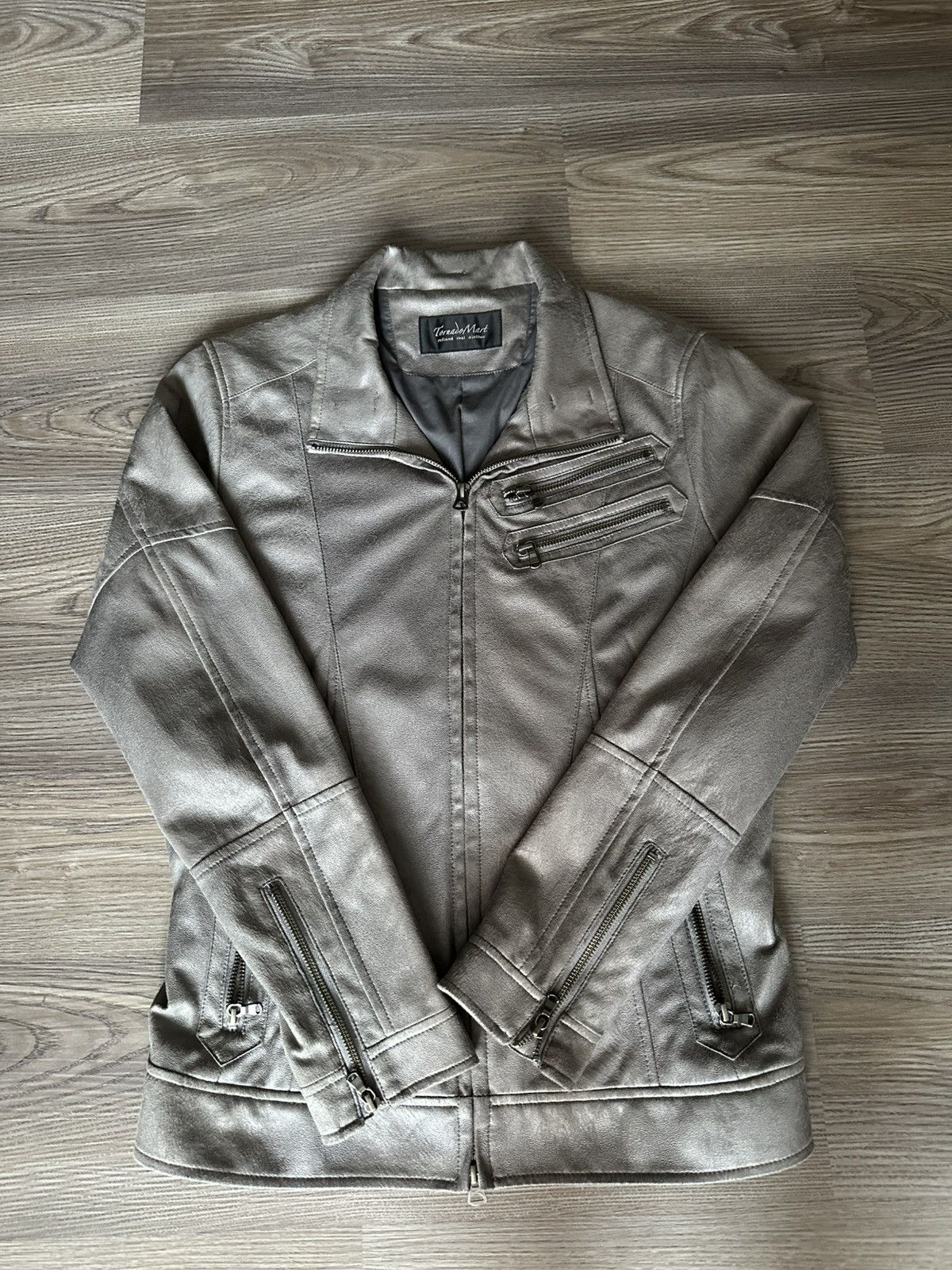 Tornado Mart Tornado Mart Pleather Jacket Size US S / EU 44-46 / 1 - 1 Thumbnail