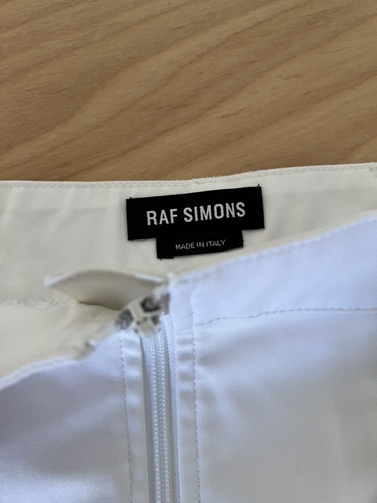 Raf Simons Men's white skirt miniskirt Size US 32 / EU 48 - 4 Thumbnail