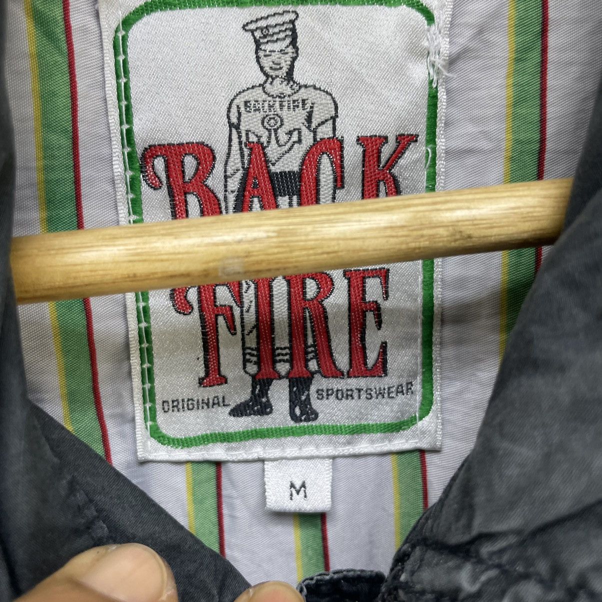 Issey Miyake × Japanese Brand Japanese Brand Back Fire Club Jacket Size US M / EU 48-50 / 2 - 6 Thumbnail