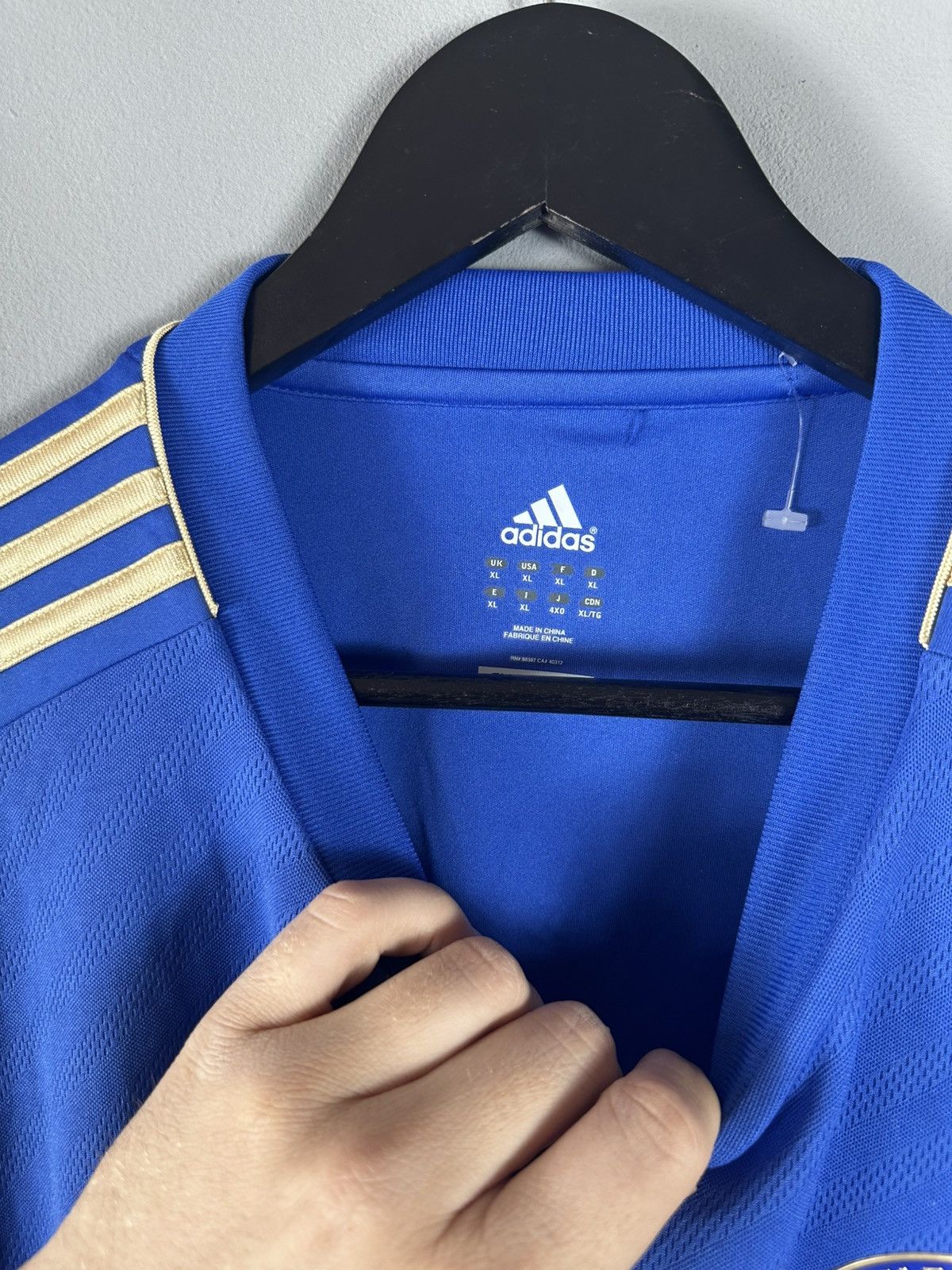 Adidas Chelsea Home Shirt 2012 jersey 24 Size US XL / EU 56 / 4 - 3 Thumbnail