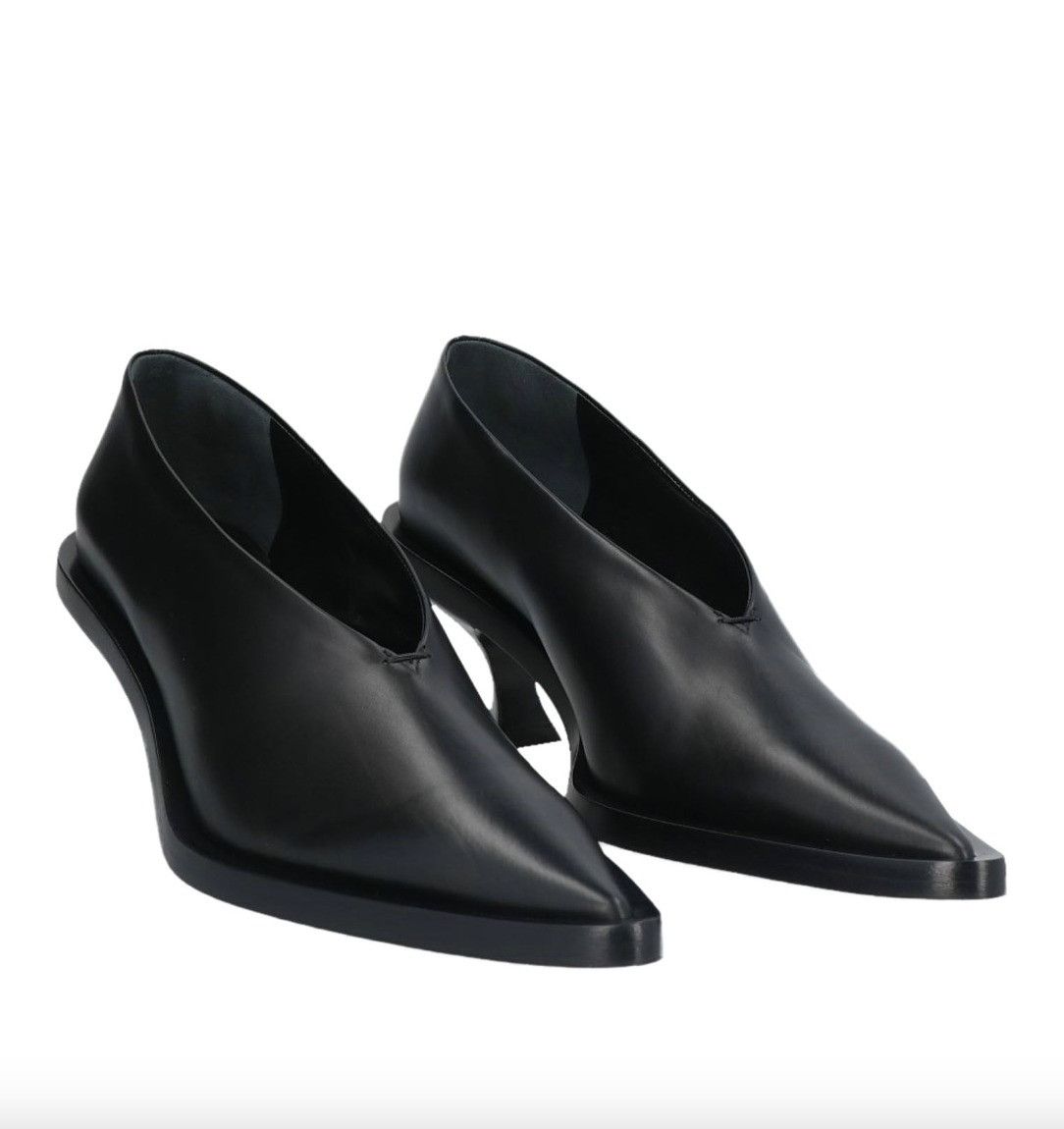 Jil Sander o1mt1gz0625 Pumps in Black Size US 11 / IT 41 - 3 Thumbnail