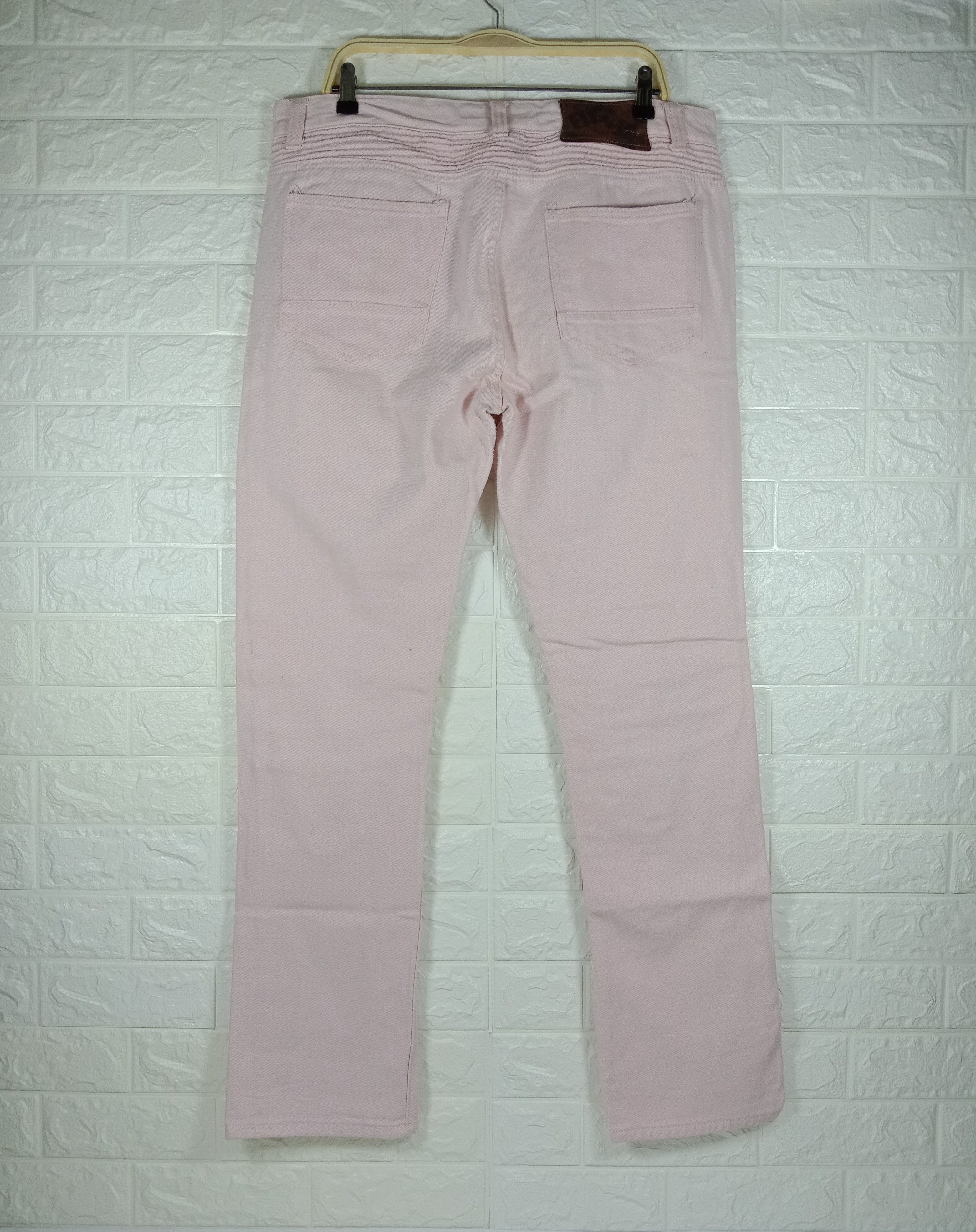 Japanese Brand Vintage Japanese Jeans Ripped Design Blue Cult Denim Size 36" / US 14 / IT 50 - 5 Thumbnail