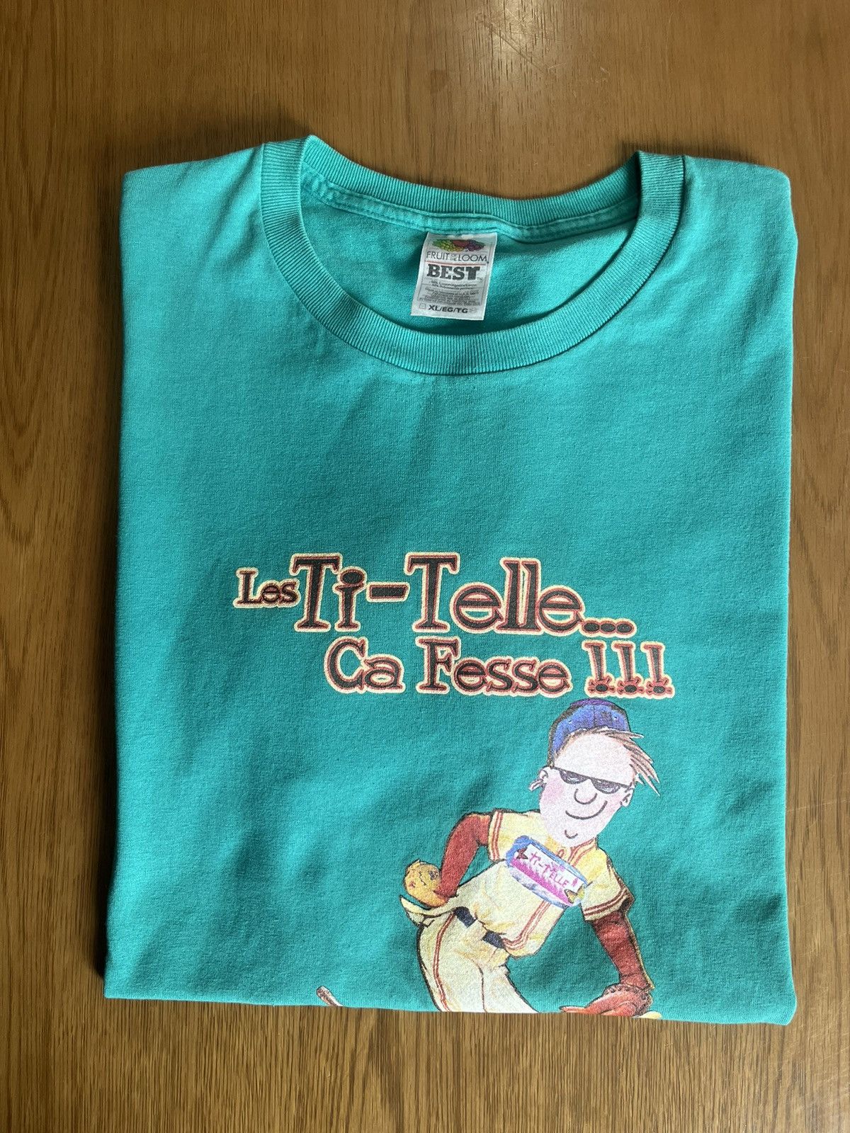 Vintage Les Ti-Telle… Ca Fesse !!! By Ti-wiss 00’s Tshirt