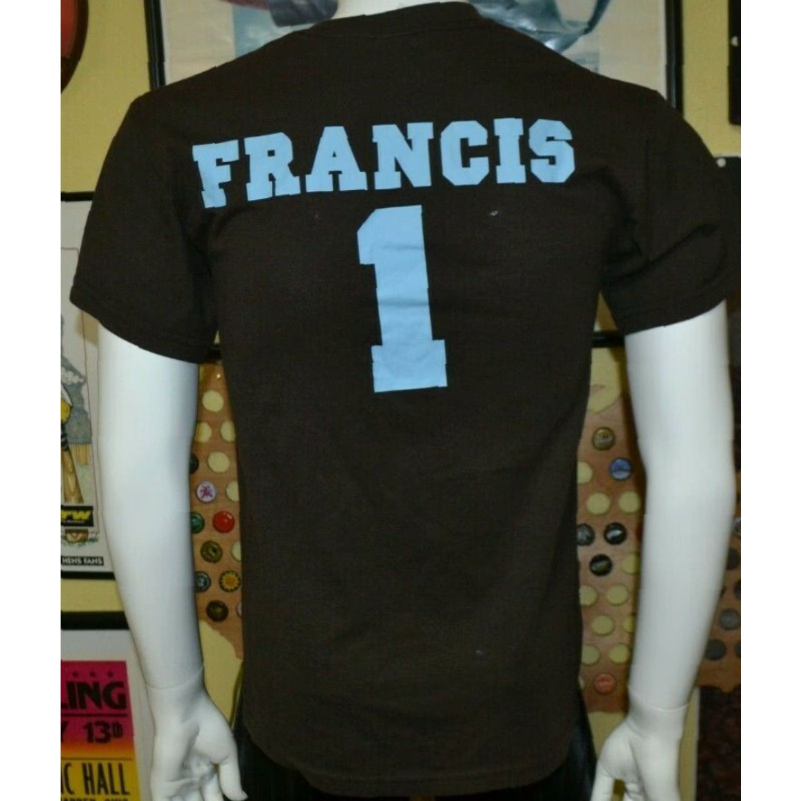 Gildan Cleveland Steamers Jersey T Shirt Adult Small Funny Sex Act Gildan 100% Cotton Brown Short Sleeve Graphic Tee Mens Size US S / EU 44-46 / 1 - 4 Thumbnail