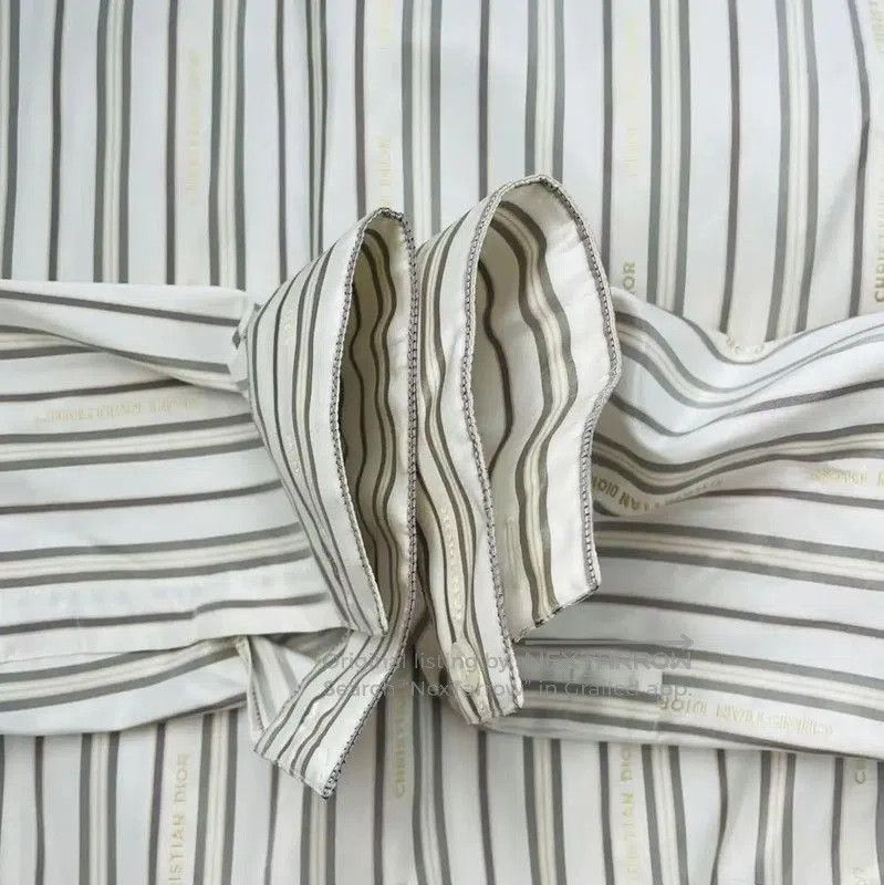 Dior Dior Men's Silk Blend Long Sleeve Shirt . Size US M / EU 48-50 / 2 - 6 Thumbnail