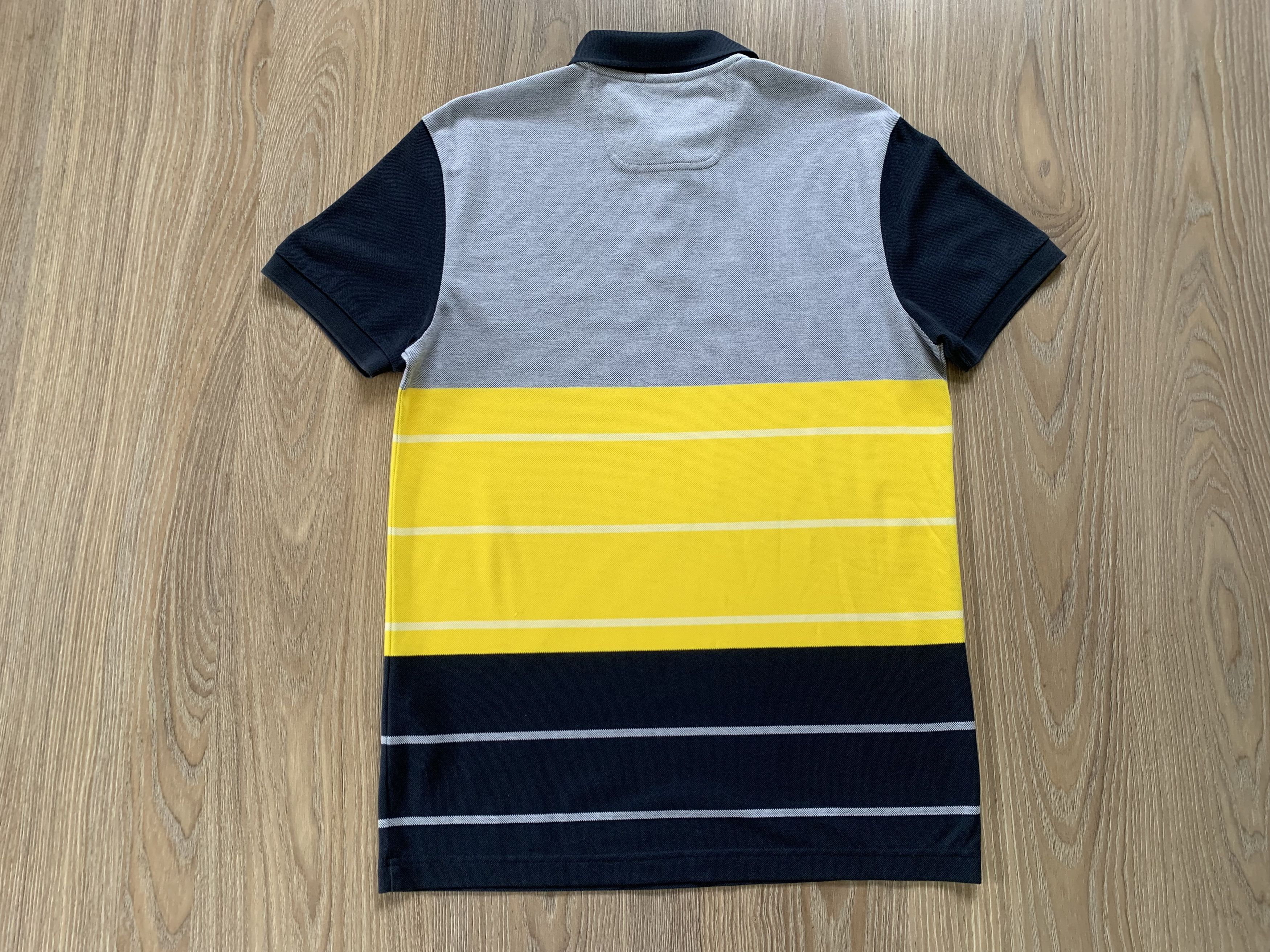 Hugo Boss Hugo Boss Mens Paddy Stripe Cotton Short Sleeve Polo Shirt Size US S / EU 44-46 / 1 - 3 Thumbnail