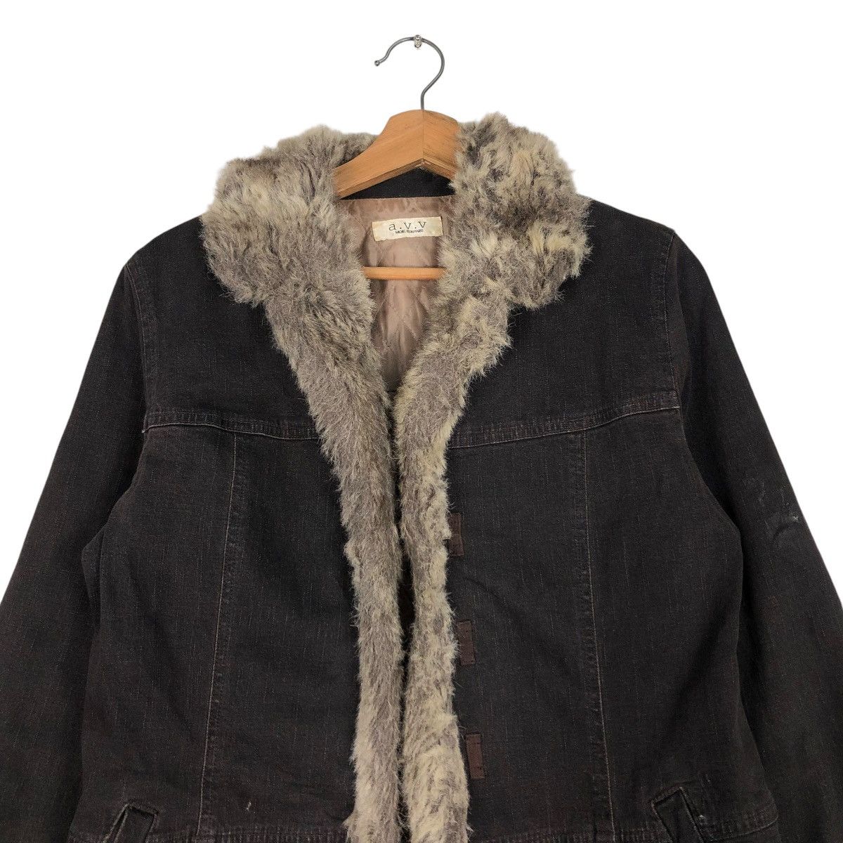Japanese Brand 🔥VINTAGE SHEARLING MINK FUR BIKER JACKET MICHEL KLEIN PARIS Size US S / EU 44-46 / 1 - 5 Thumbnail