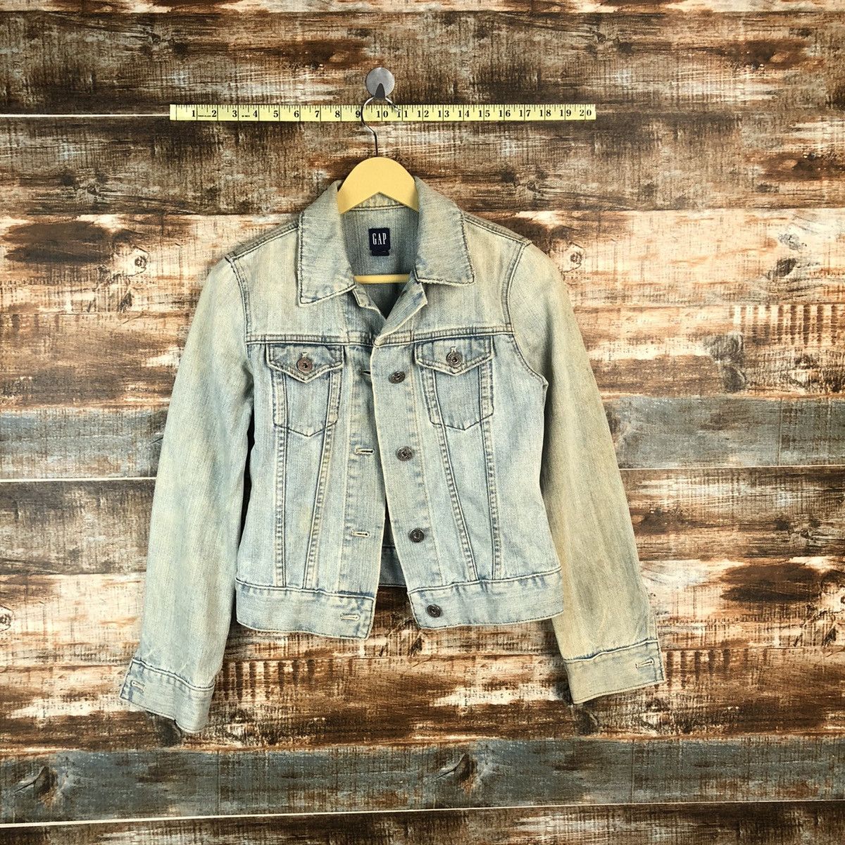 Gap × Vintage Vintage Denim Jacket Gap Blue #970 Size XXS / US 00 / IT 34 - 1 Thumbnail