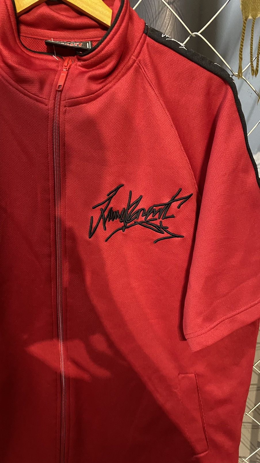 14th Addiction × Japanese Brand × Vintage FOGATY HOUSE EMBROIDERY OUTERWEAR RED Size US L / EU 52-54 / 3 - 3 Thumbnail