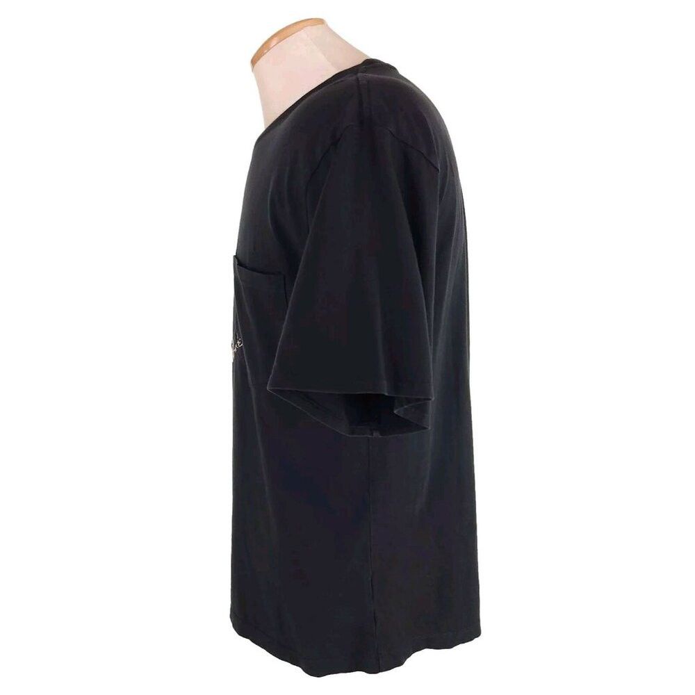 Rhude Rhude Logo Embroidered T-Shirt XS Mens Black Cotton Tee Size US XS / EU 42 / 0 - 4 Thumbnail