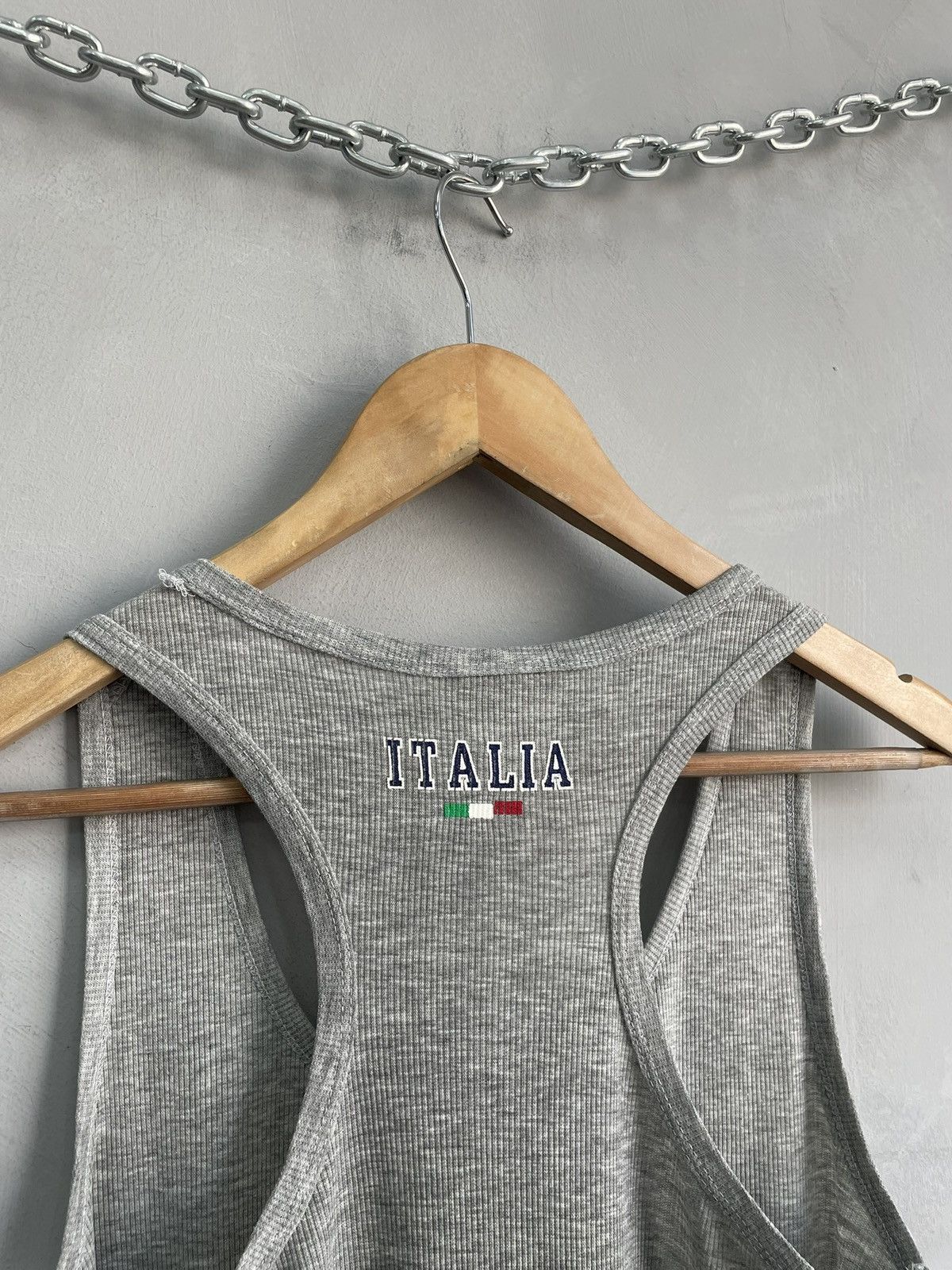 Vintage Rare vintage ITALIA soccer t shirt tank top y2k Size US L / EU 52-54 / 3 - 11 Thumbnail