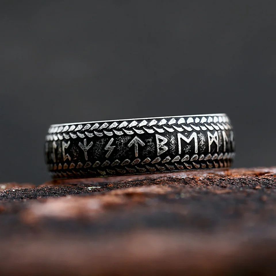 Japanese Brand × Jewelry × Vintage Vintage Viking Rune Ring Size ONE SIZE - 2 Thumbnail