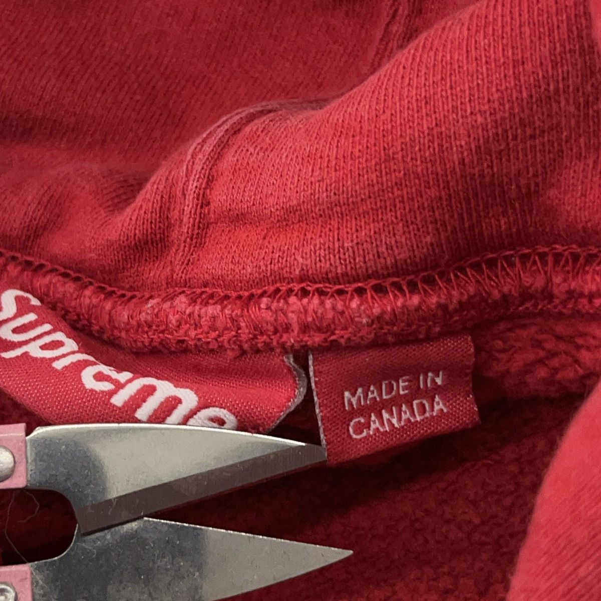 Supreme Supreme Uzi Hoodie Red L Made in Canada Vintage Size US L / EU 52-54 / 3 - 6 Thumbnail