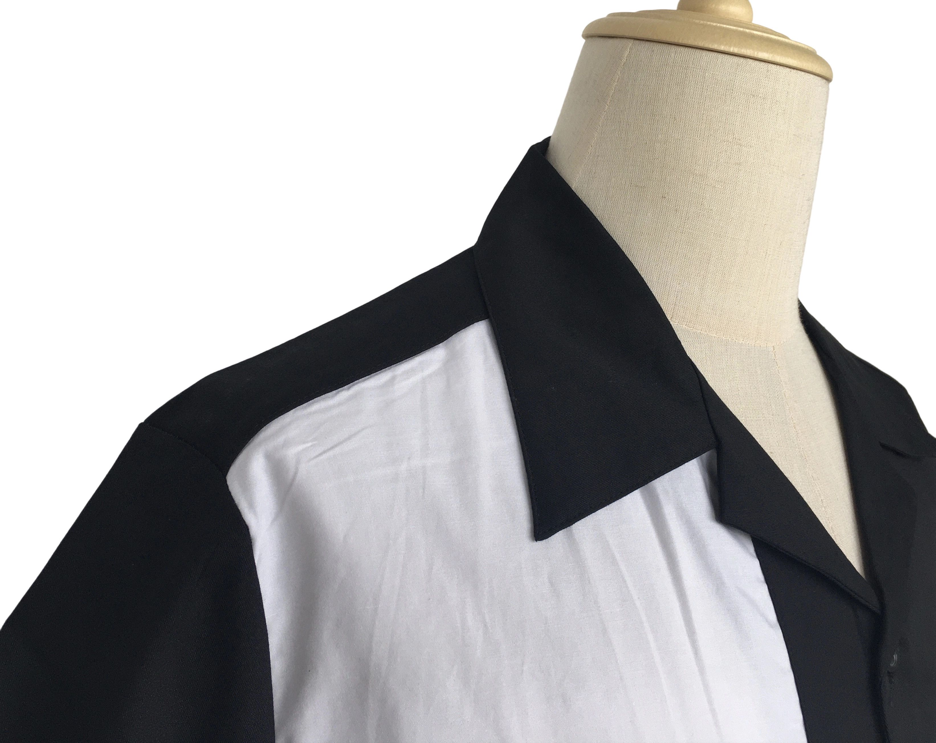 Other Black Shirts,Short Sleeves,Poker Print On The Pocket Size US XL / EU 56 / 4 - 6 Thumbnail