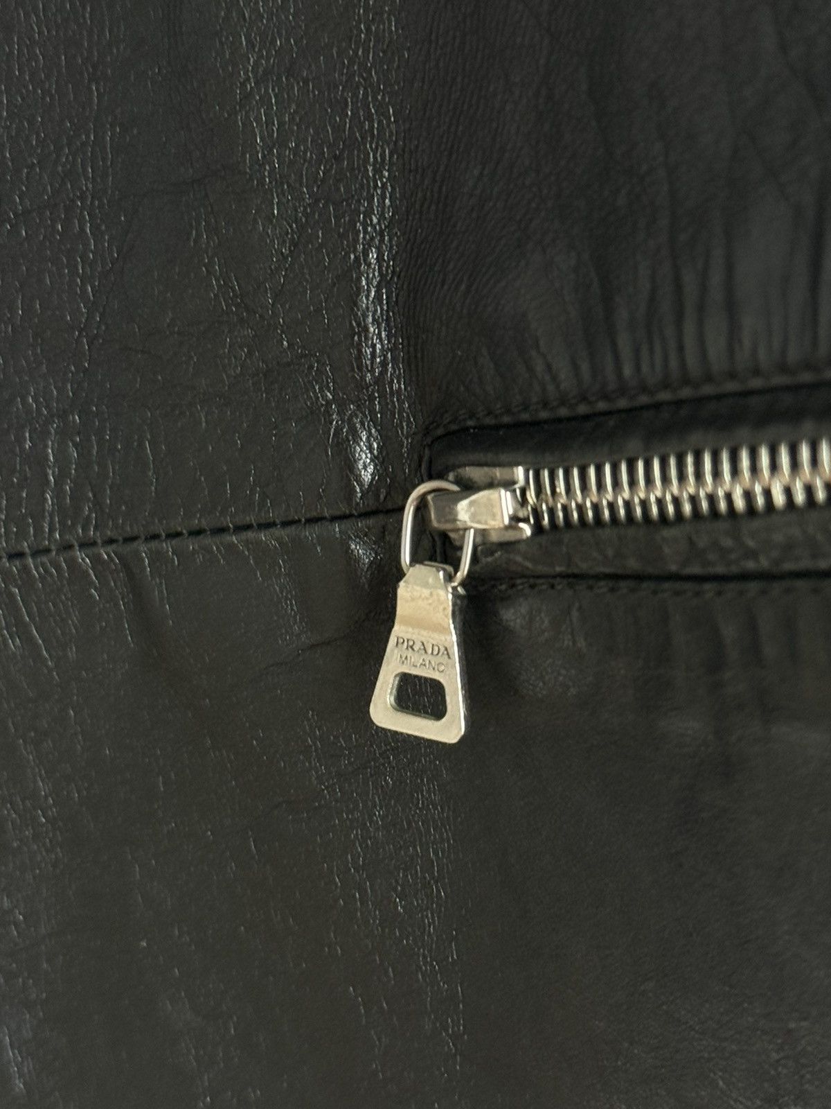 Prada 2000s Leather Vest (runway) Size US M / EU 48-50 / 2 - 11 Thumbnail