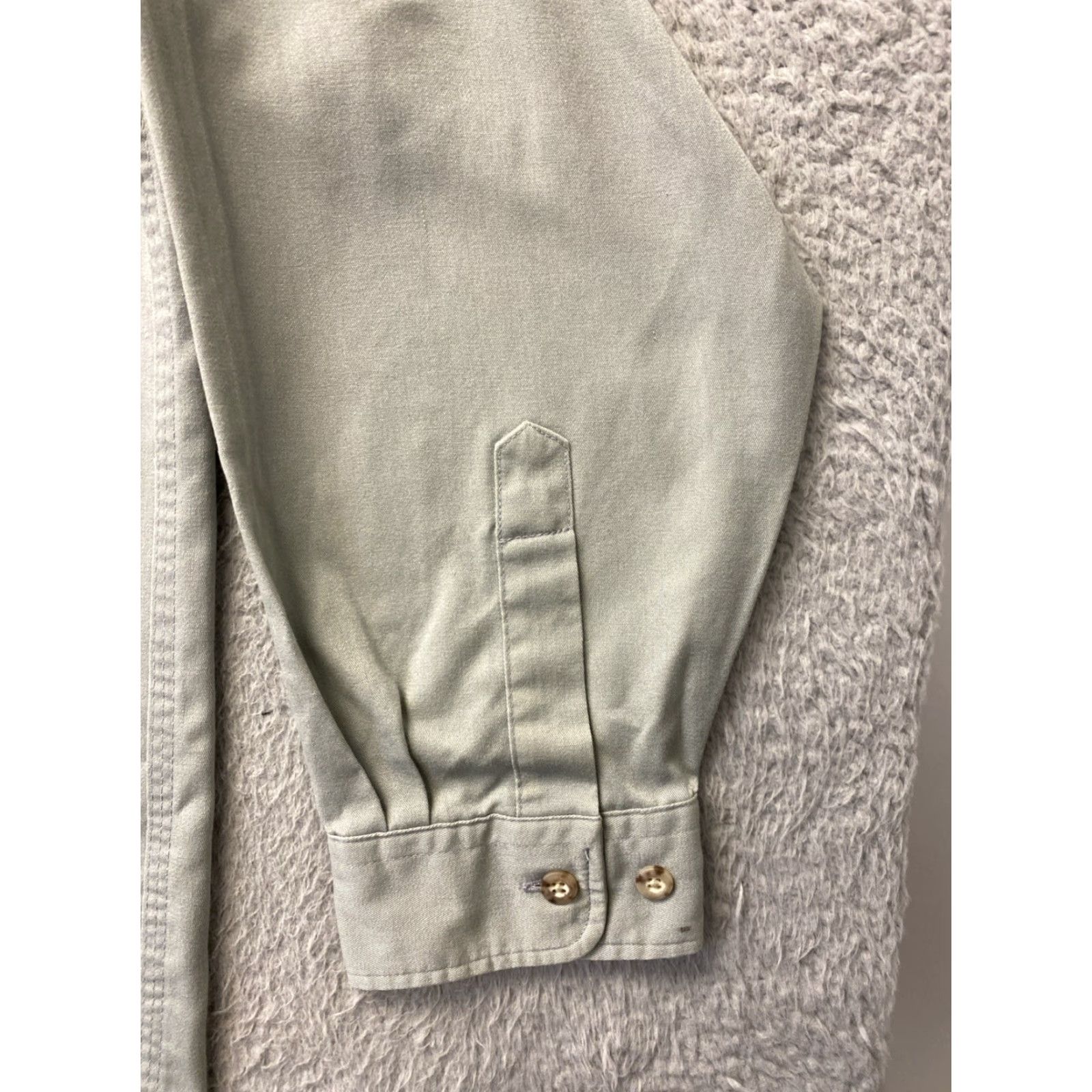 Carhartt Carhartt Men's Long Sleeve Shirt XL Grey Cotton Workwear Button-Up Collared Pockets Classic Size US XL / EU 56 / 4 - 4 Thumbnail