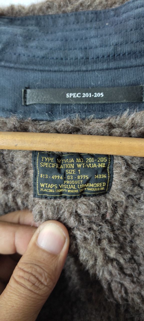 Wtaps WTAPS M-69 ARMY NAVY SHERPA BOMBER JACKET Size US S / EU 44-46 / 1 - 18 Thumbnail